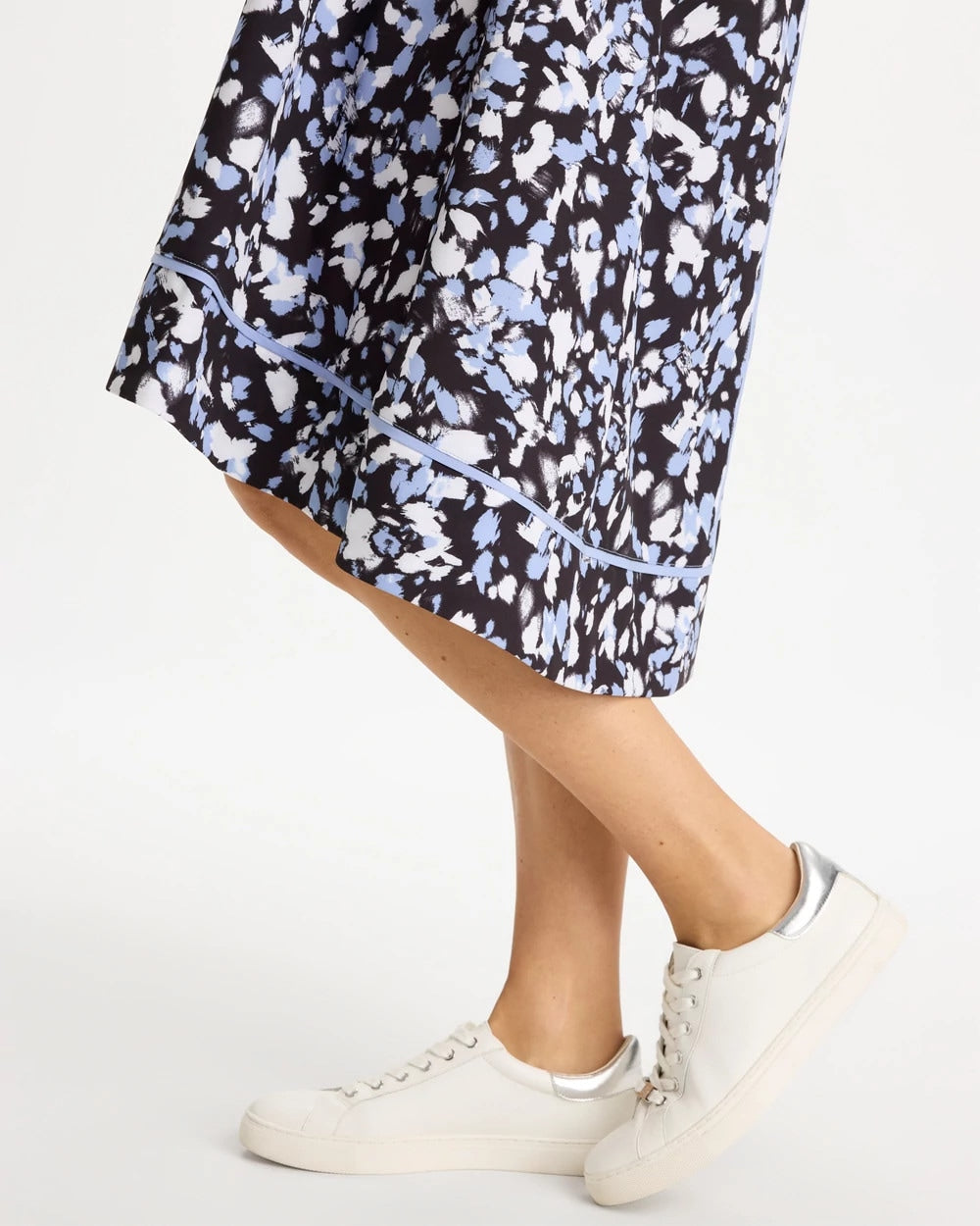Chico's Online Blue Muse Zenergy® UPF Posh Dots Midi Dress