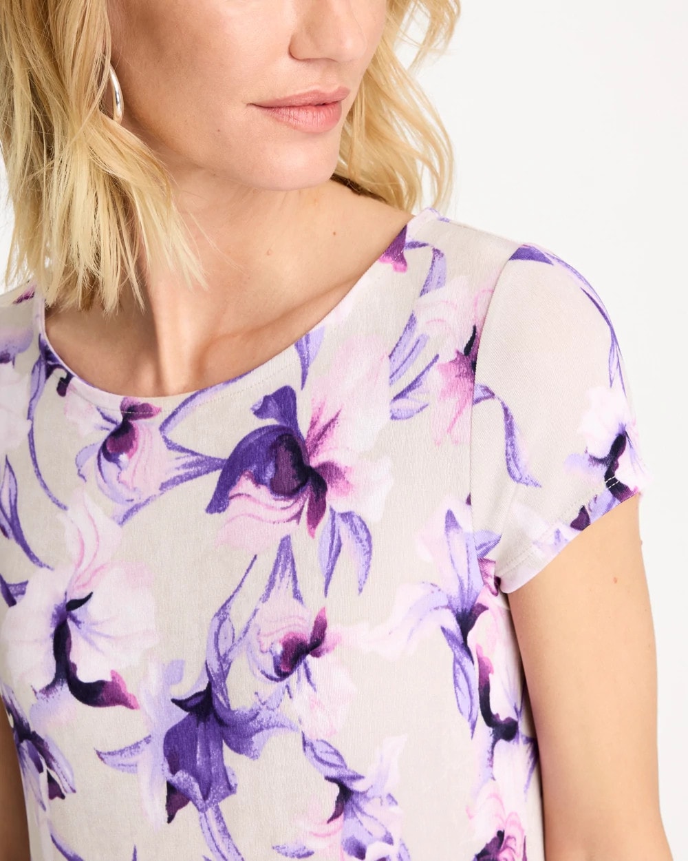 Chico's Sale Rich Amethyst Travelers™ Amethyst Iris Maxi Dress