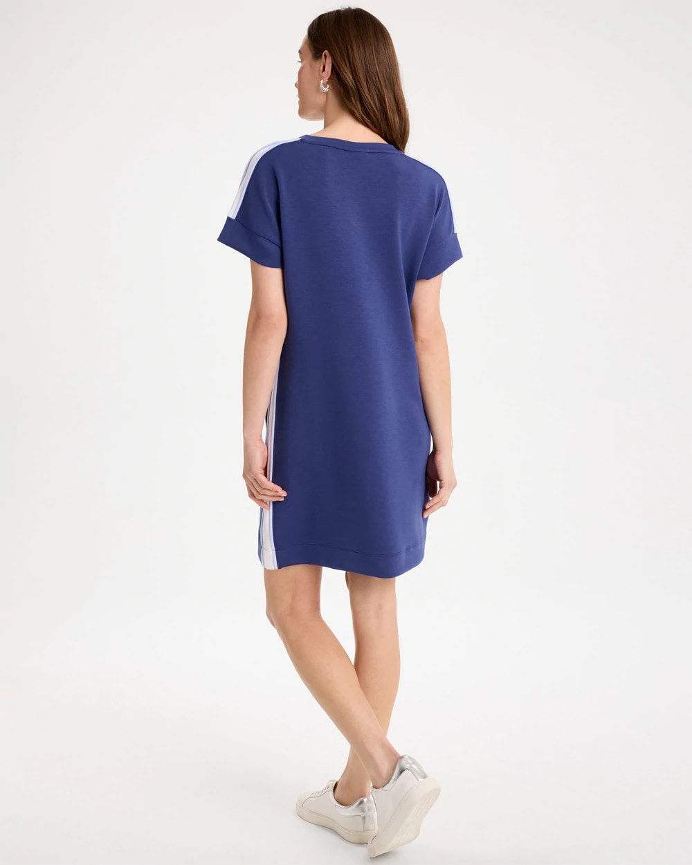 Chico's Online Starlit Navy Zenergy® Soft Contrast Dress