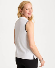 Chico's Online Alabaster Zenergy® UPF Contrast Polo