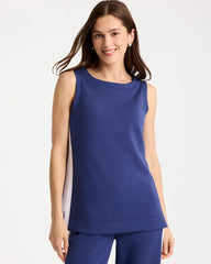 Chico's For Sale Starlit Navy Zenergy® Soft Contrast Tank