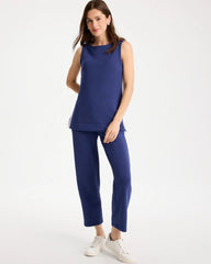 Chico's For Sale Starlit Navy Zenergy® Soft Contrast Tank