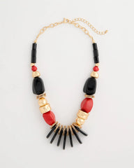 Chico's Outlet Multi Chico's Originals Mixed-Media Bib Necklace