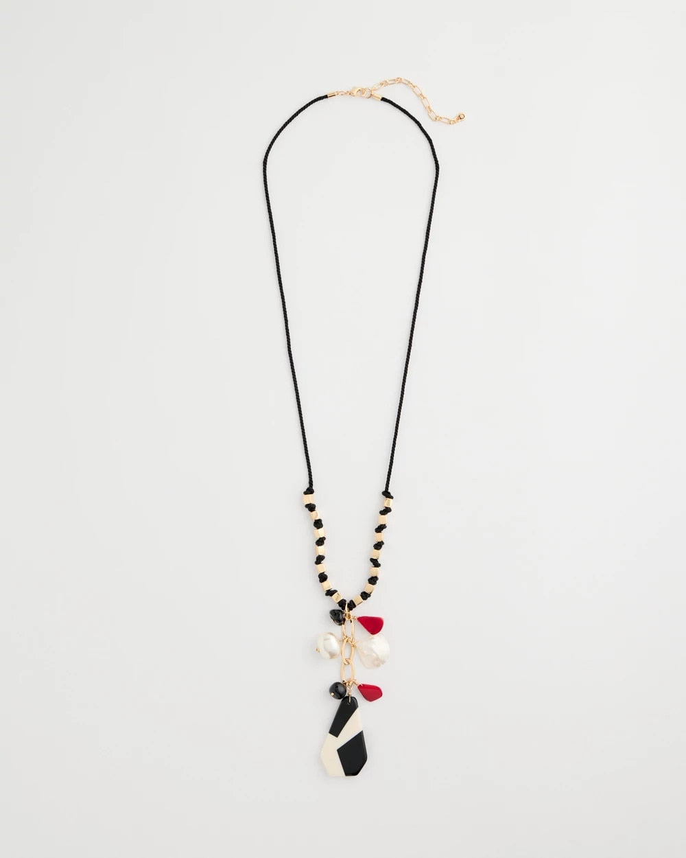 Chico's On Sale Multi Corded Short Pendant Necklace