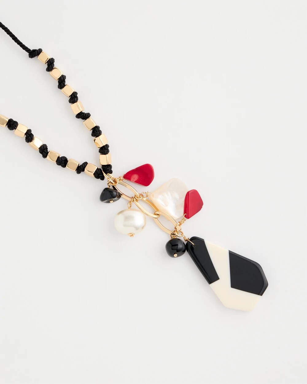 Chico's On Sale Multi Corded Short Pendant Necklace