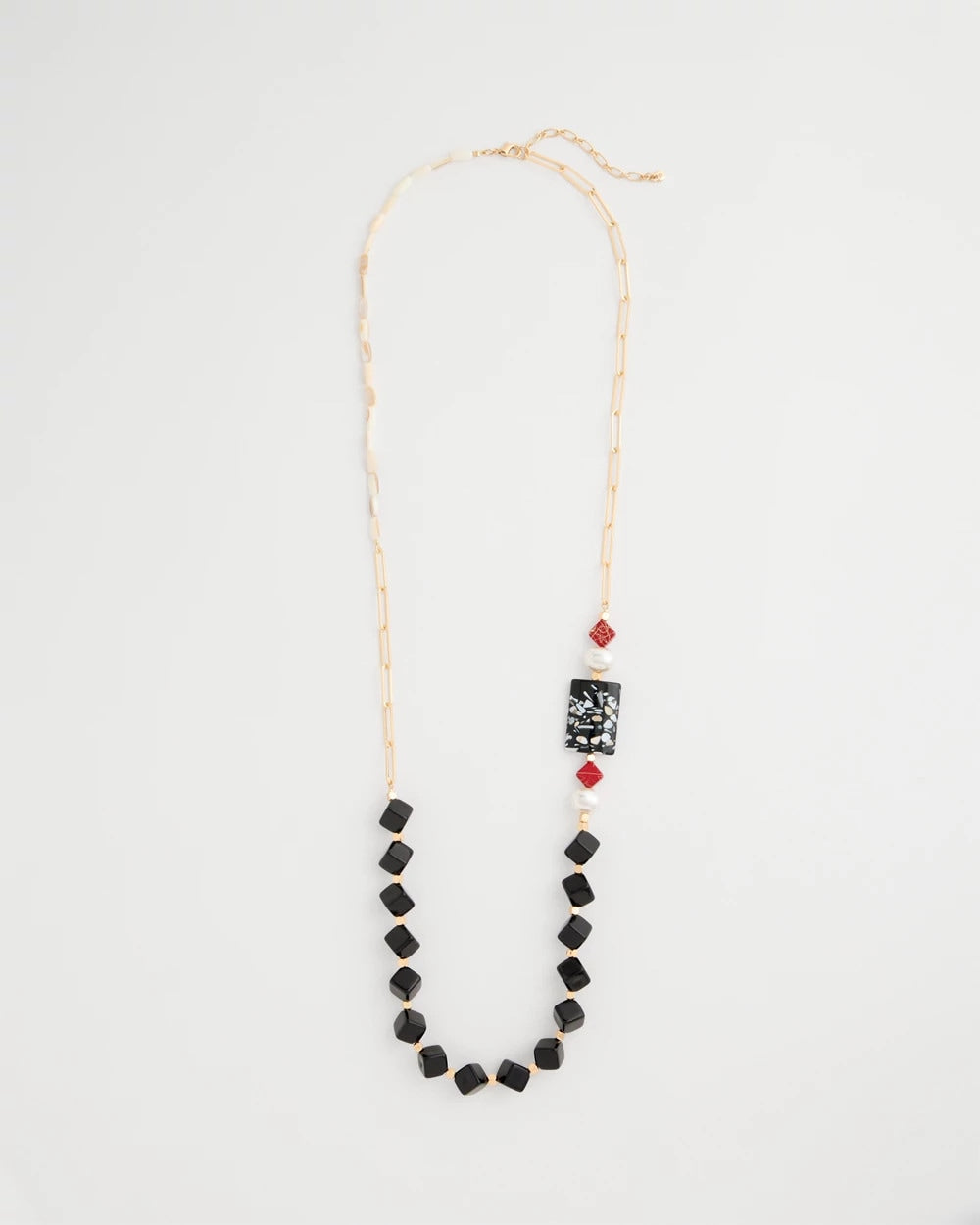 Chico's For Sale Multi Asymmetrical Long Single-Strand Necklace