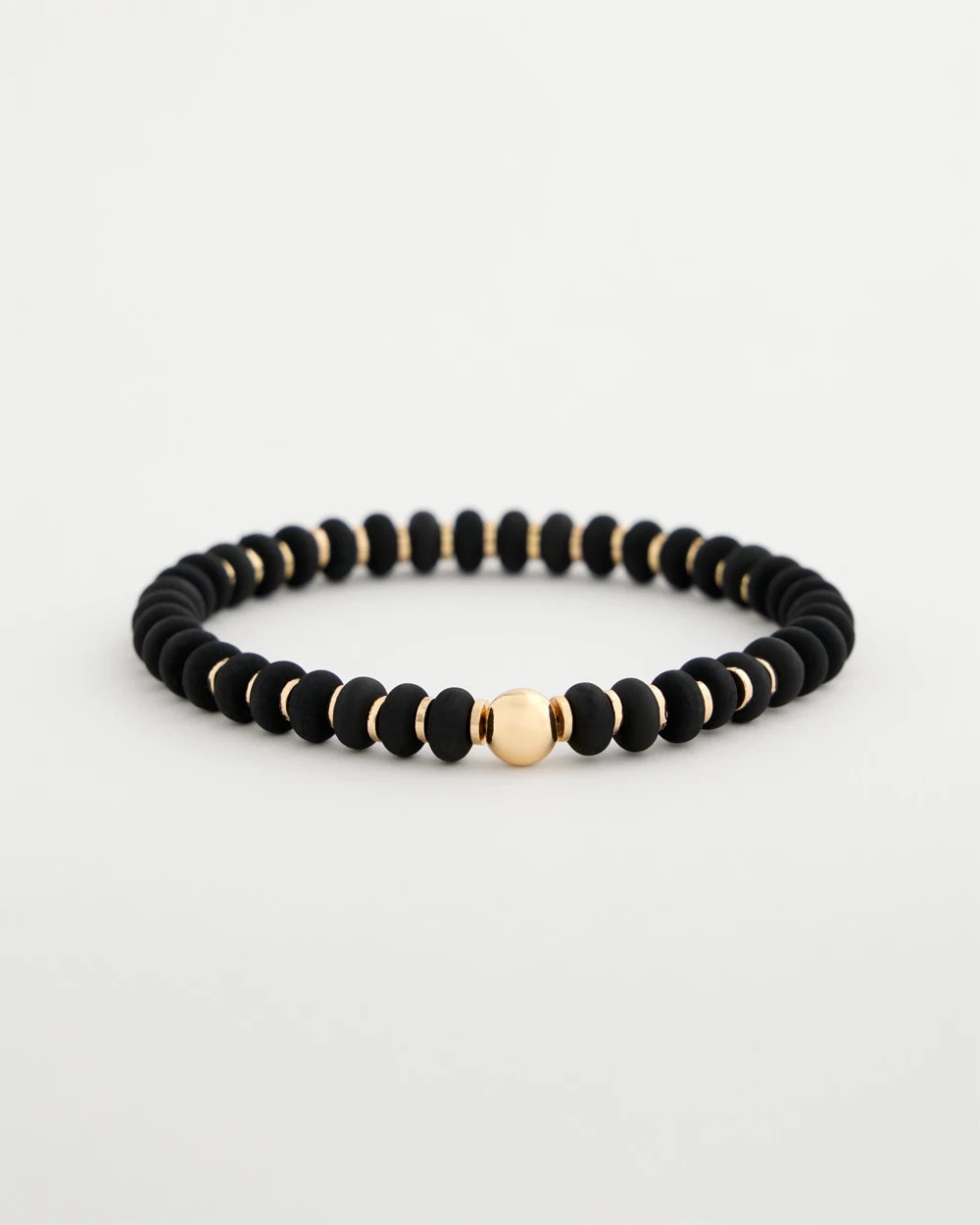 Chico's For Sale Black Black Round Stretch Bracelet