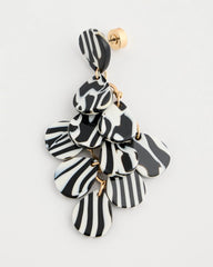 Chico's On Sale Black/White Chic Chandelier Earrings