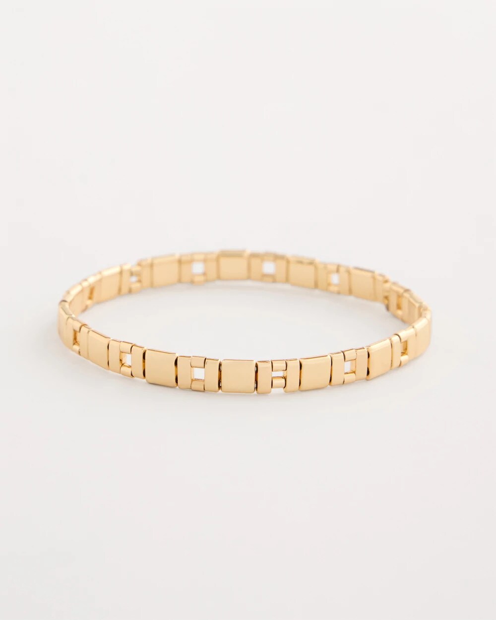 Chico's Sale Gold Glam Slice Stretch Bracelet