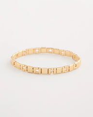 Chico's Sale Gold Glam Slice Stretch Bracelet