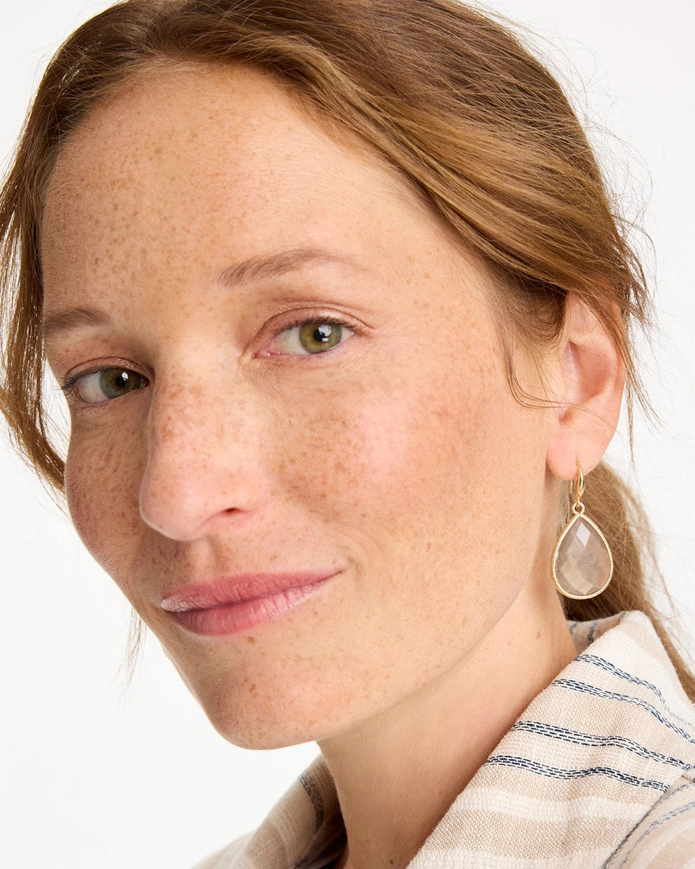 Chico's Outlet Neutral Neutral Teardrop Earrings