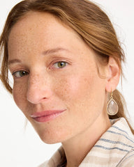 Chico's Outlet Neutral Neutral Teardrop Earrings