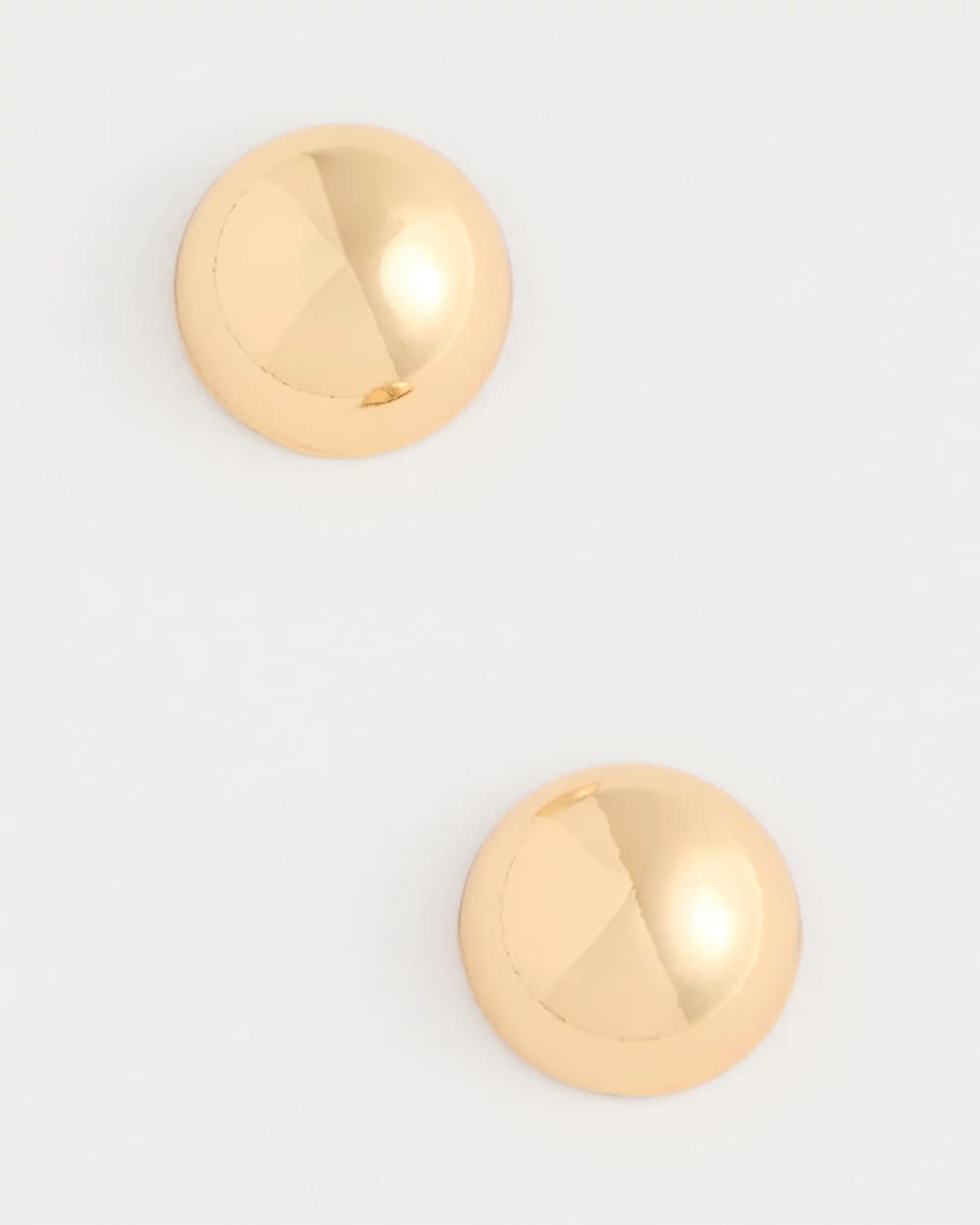 Chico's On Sale Gold Mini Goldtone Sphere Stud Earrings
