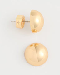 Chico's On Sale Gold Mini Goldtone Sphere Stud Earrings