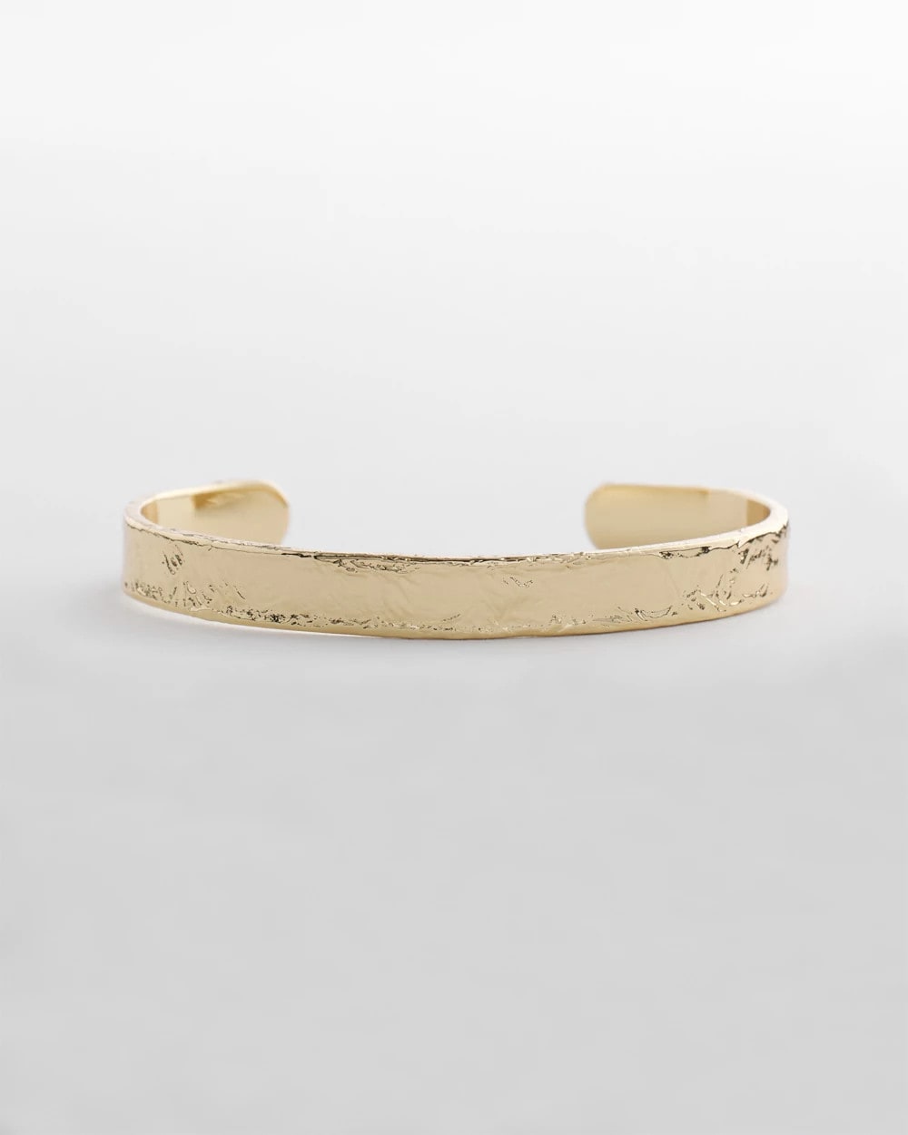 Chico's Outlet Gold Goldtone Flexible Cuff Bracelet