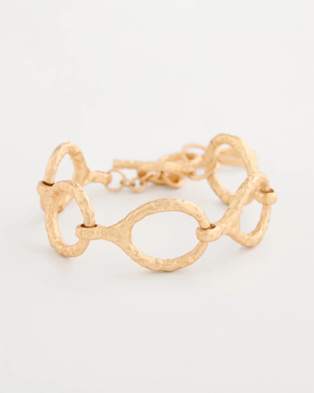 Chico's For Sale Gold Goldtone Open Link Toggle Bracelet