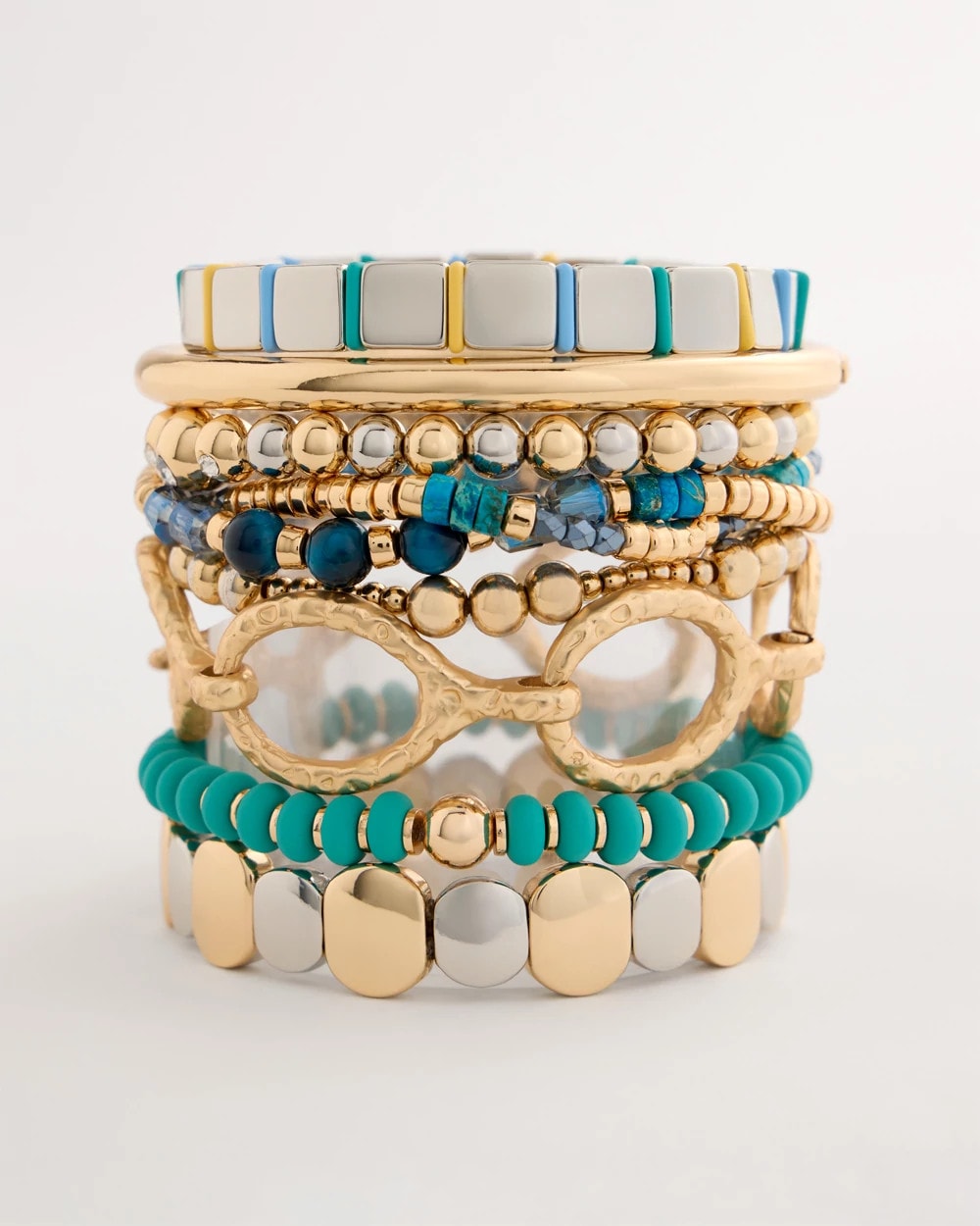 Chico's For Sale Gold Goldtone Open Link Toggle Bracelet