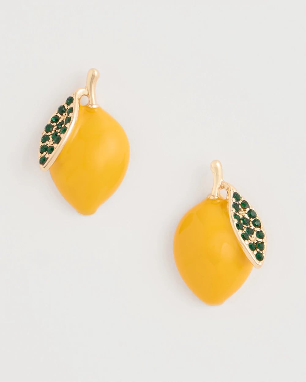 Chico's For Sale Yellow Luxurious Lemon Stud Earrings