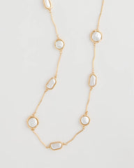 Chico's Outlet Pearl Siren Faux Pearl Long Necklace