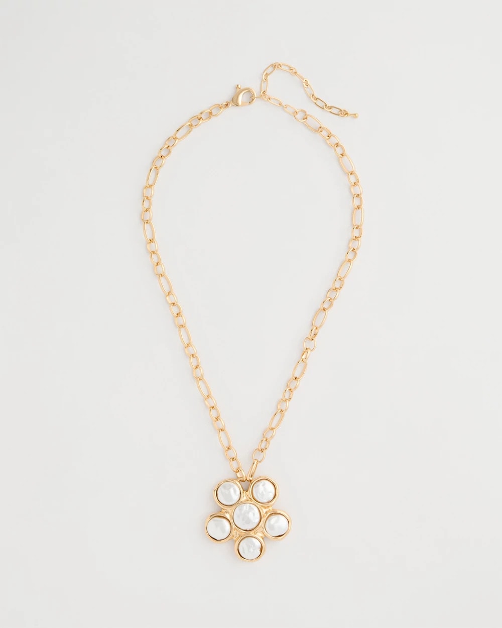 Chico's For Sale Pearl Siren Faux Pearl Pendant Necklace