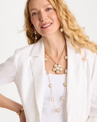Chico's For Sale Pearl Siren Faux Pearl Pendant Necklace