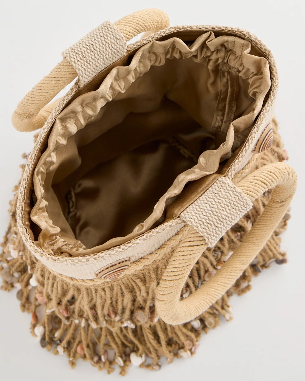 Chico's Sale Natural Chico's Originals Bamboo Bucket Bag