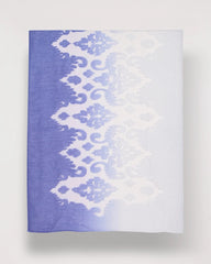 Chico's On Sale Blue Ombre Burnout Oblong Scarf
