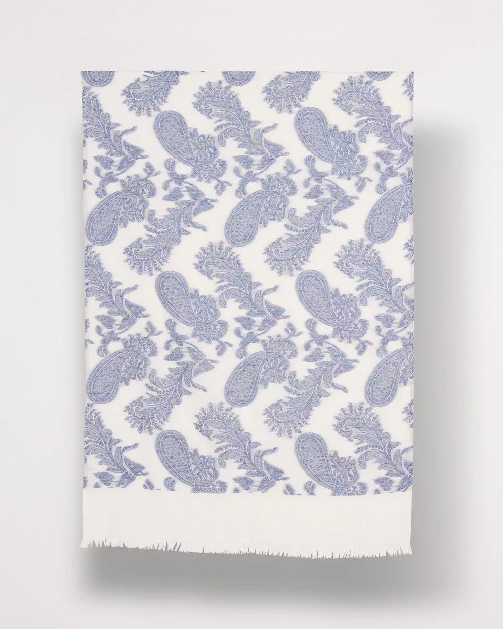 Chico's For Sale Neutral Paisley Jacquard Oblong Scarf