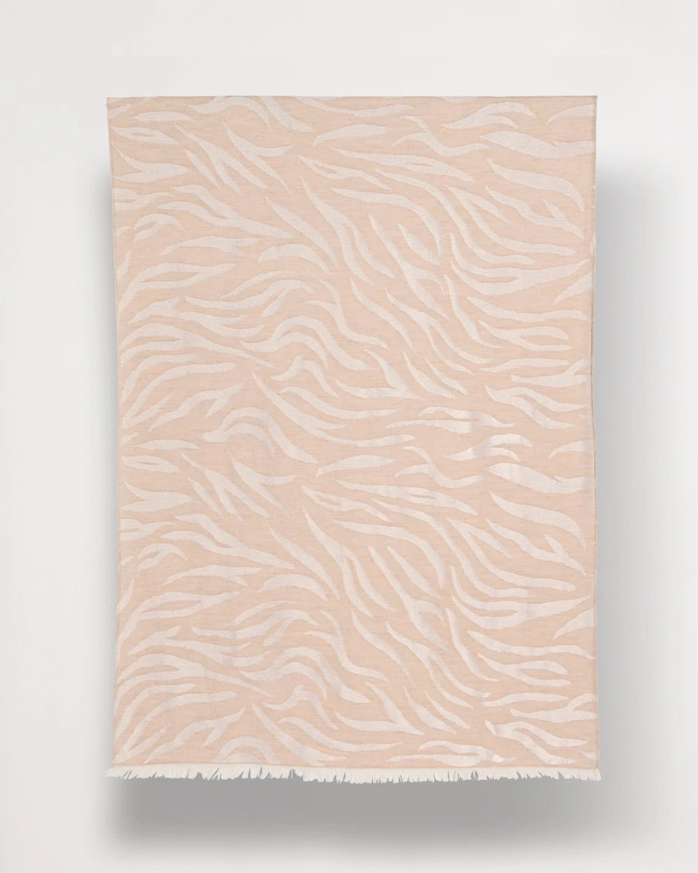 Chico's For Sale Neutral Neutral Zebra Jacquard Oblong Scarf