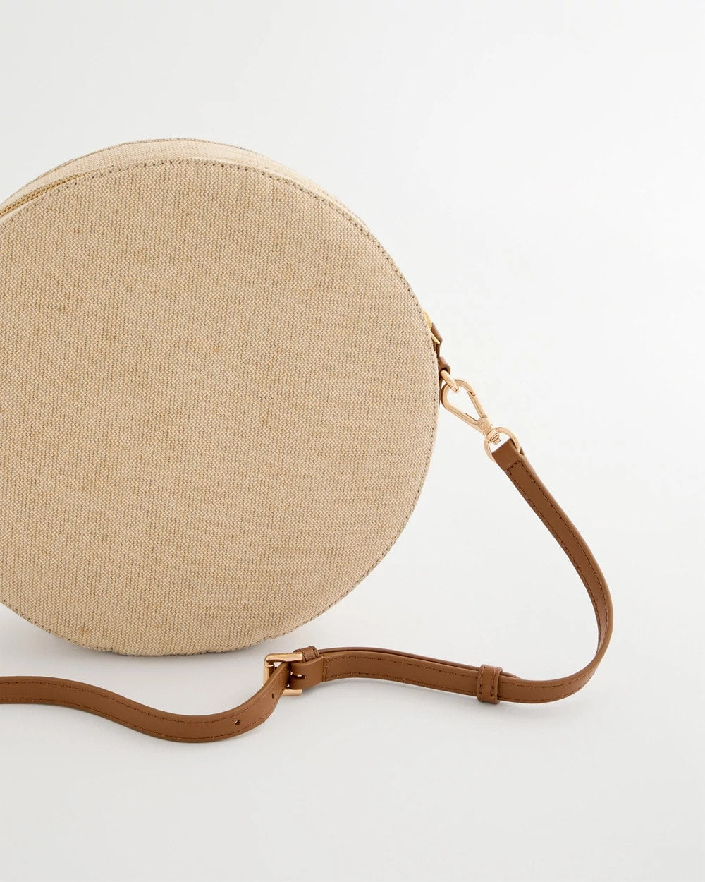 Chico's Outlet Neutral Seashell-Inspired Crossbody Bag