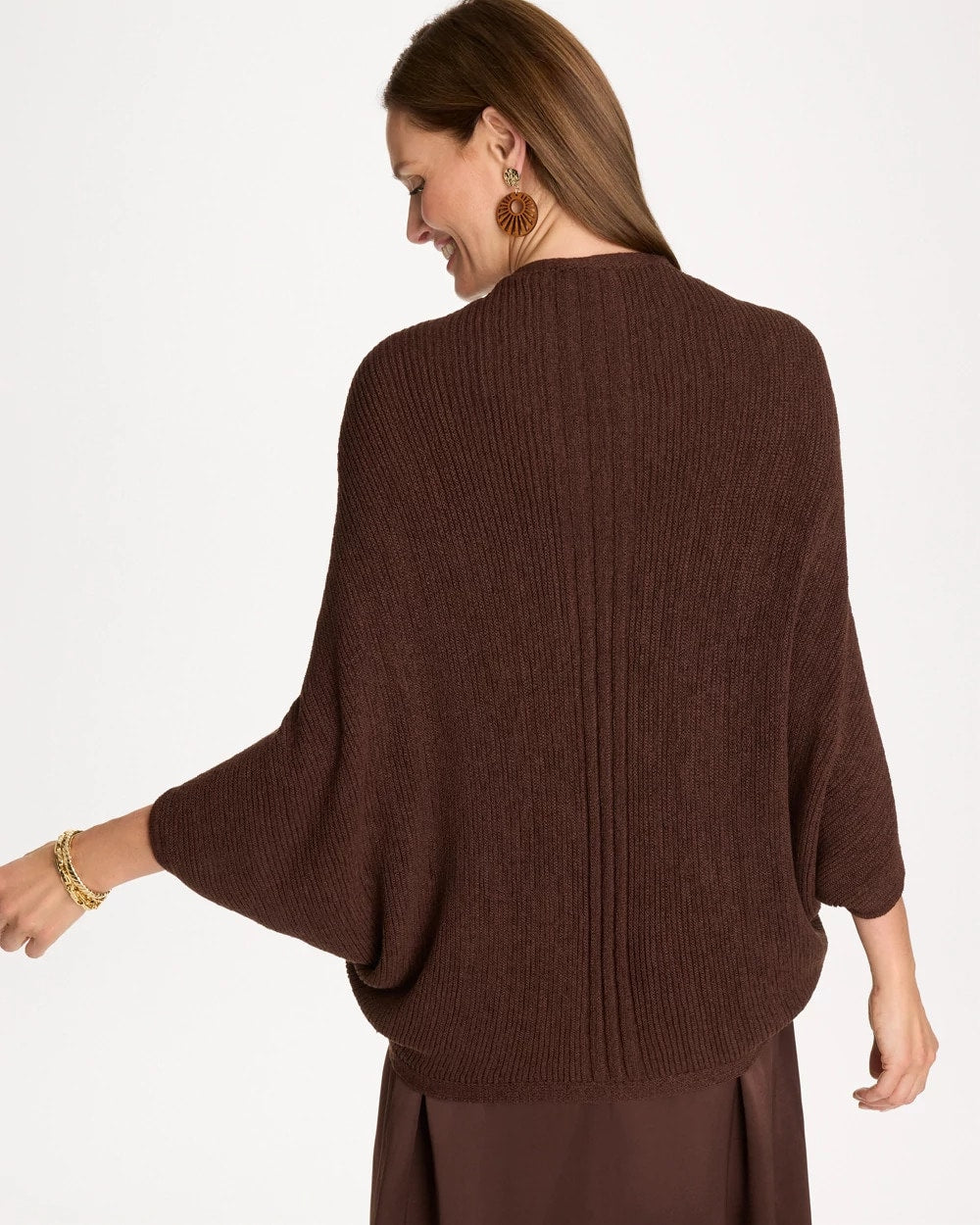 Chico's For Sale Deep Brown Knit Cocoon
