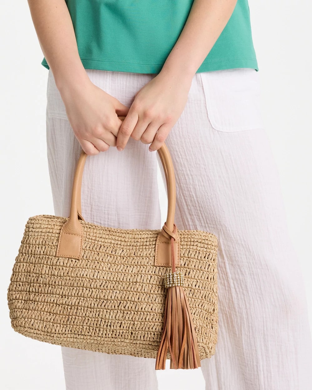 Chico's Online Natural Chico's x Romi Tokyo Handbag