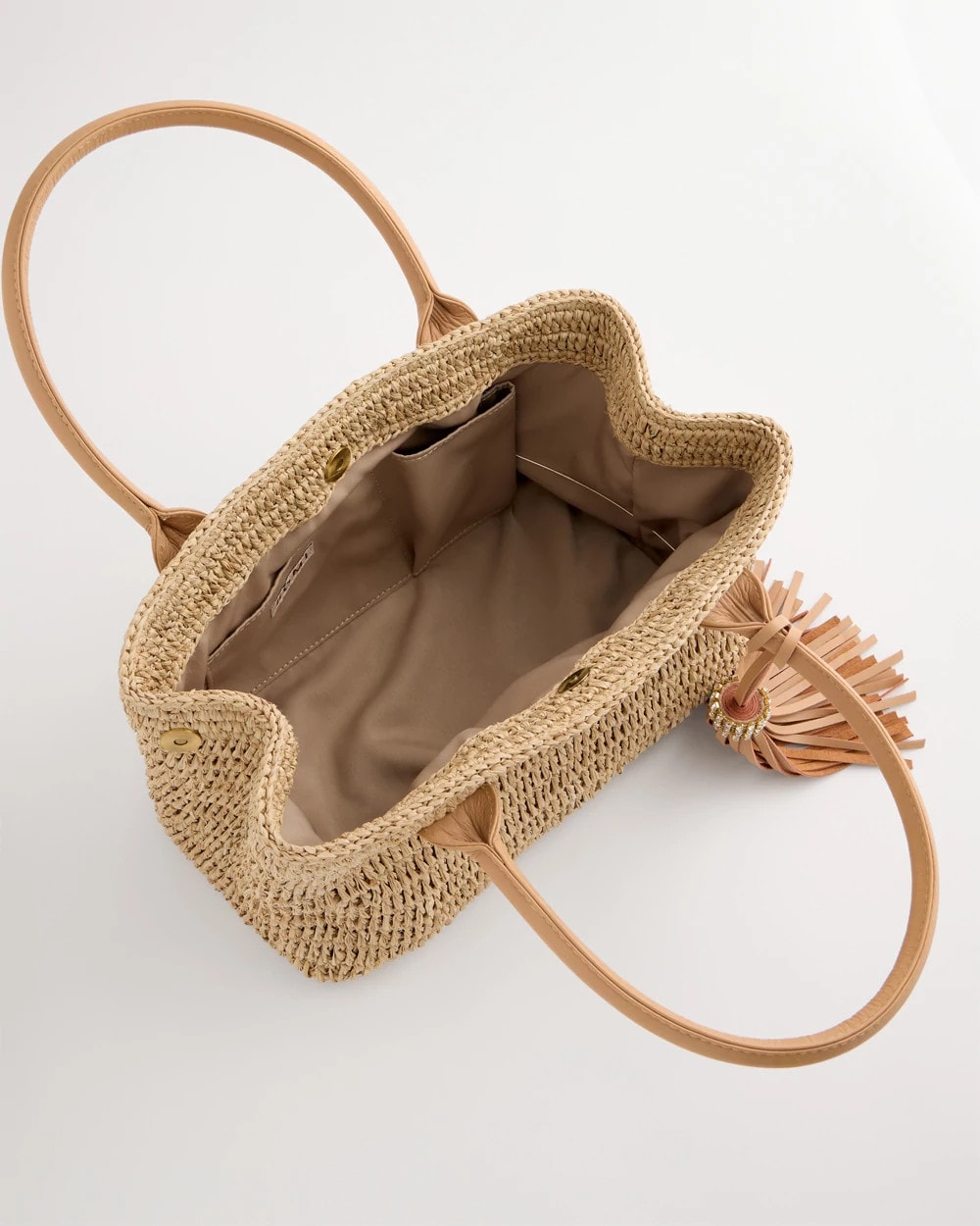 Chico's Online Natural Chico's x Romi Tokyo Handbag