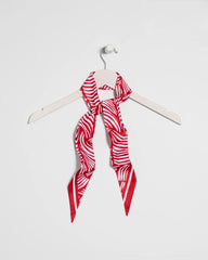 Chico's For Sale Cherry Lush Printed Skinny Scarf