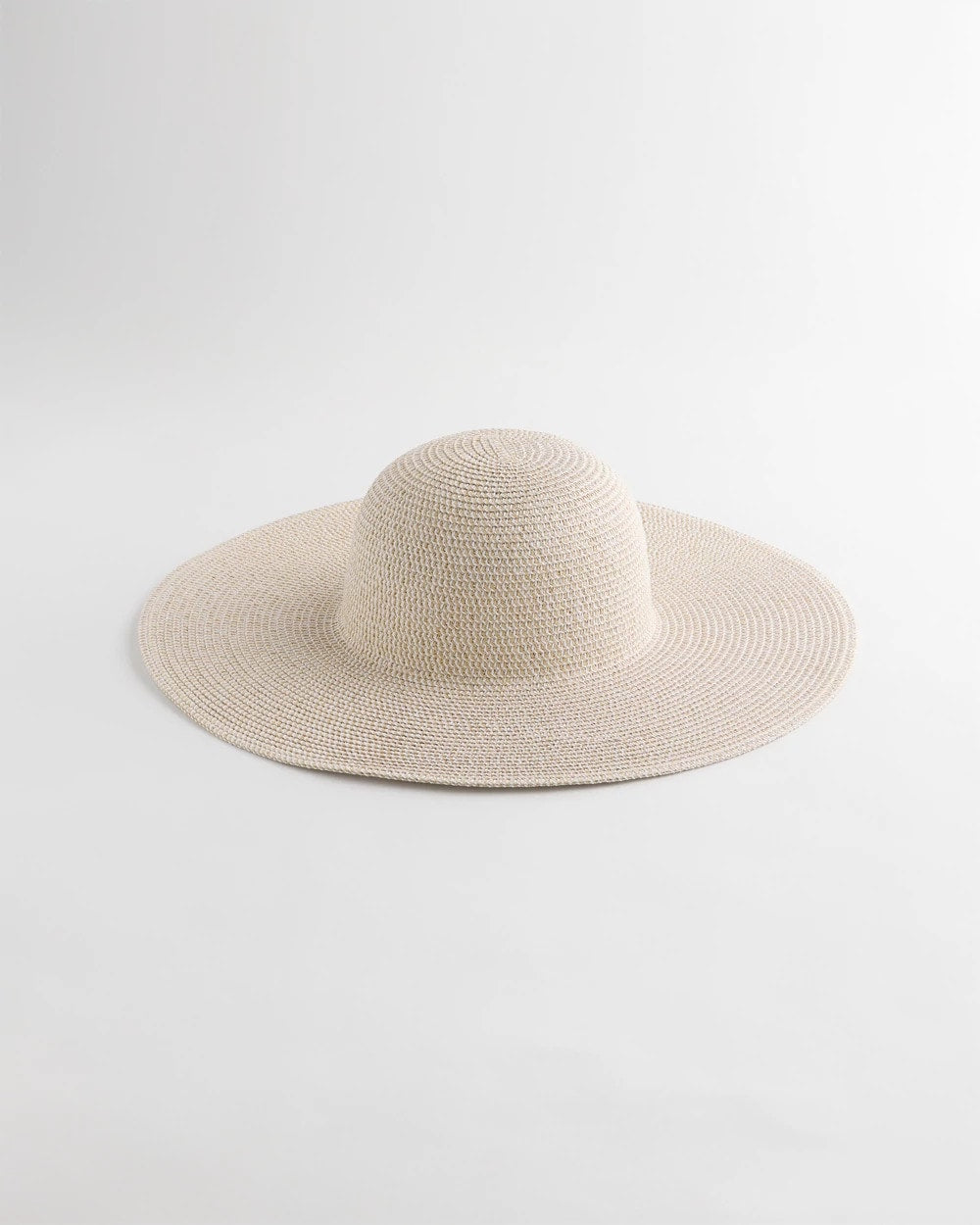 Chico's Online Neutral Metallic Straw Sun Hat