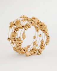 Chico's Outlet Gold Goldtone Coil Bracelet