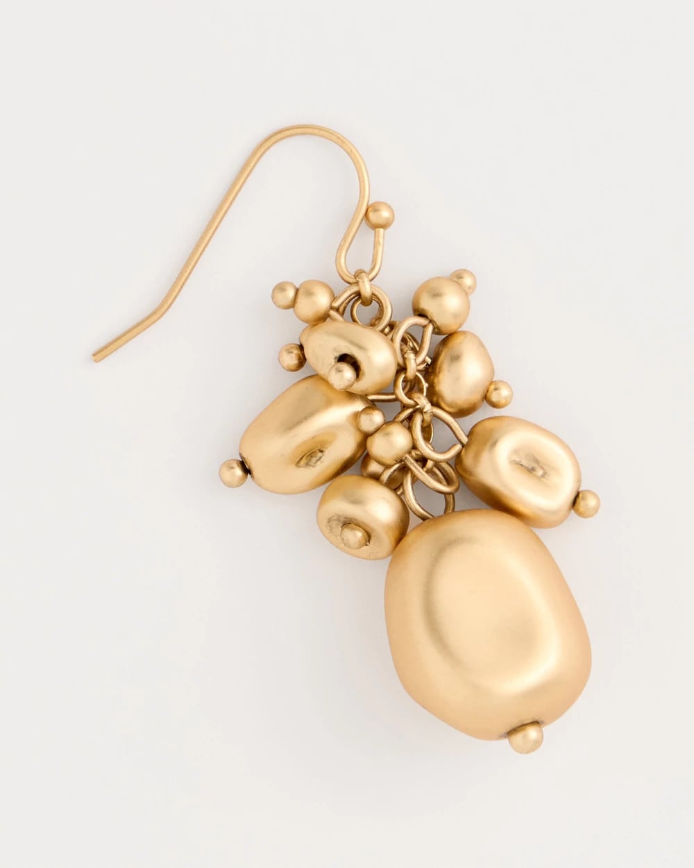 Chico's On Sale Gold Goldtone Cluster Earrings