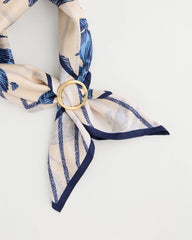 Chico's On Sale Gold Golden Round Scarf Ring
