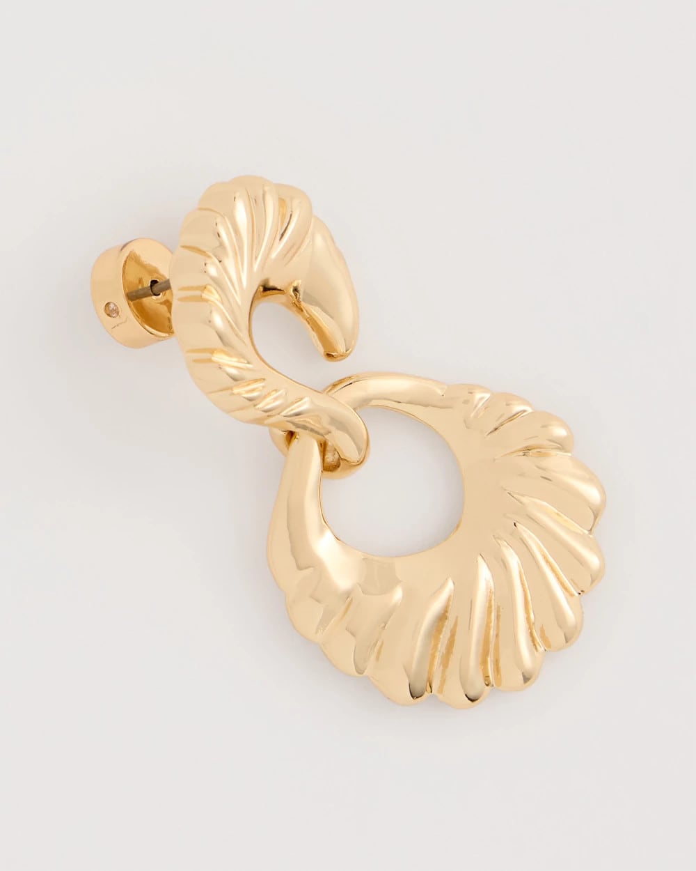 Chico's For Sale Gold Golden Doorknocker Earrings