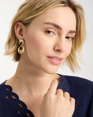 Chico's For Sale Gold Golden Doorknocker Earrings