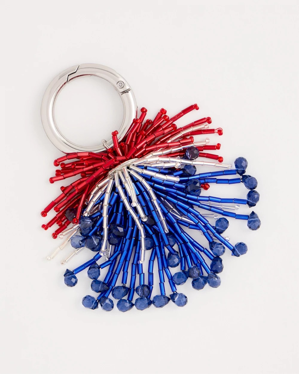 Chico's On Sale Multi Fireworks Bag Charm Key Chain