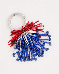 Chico's On Sale Multi Fireworks Bag Charm Key Chain