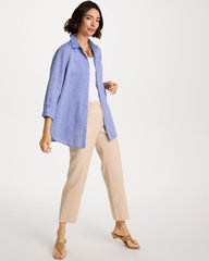 Chico's Discount Indigo No Iron™ Linen Tunic