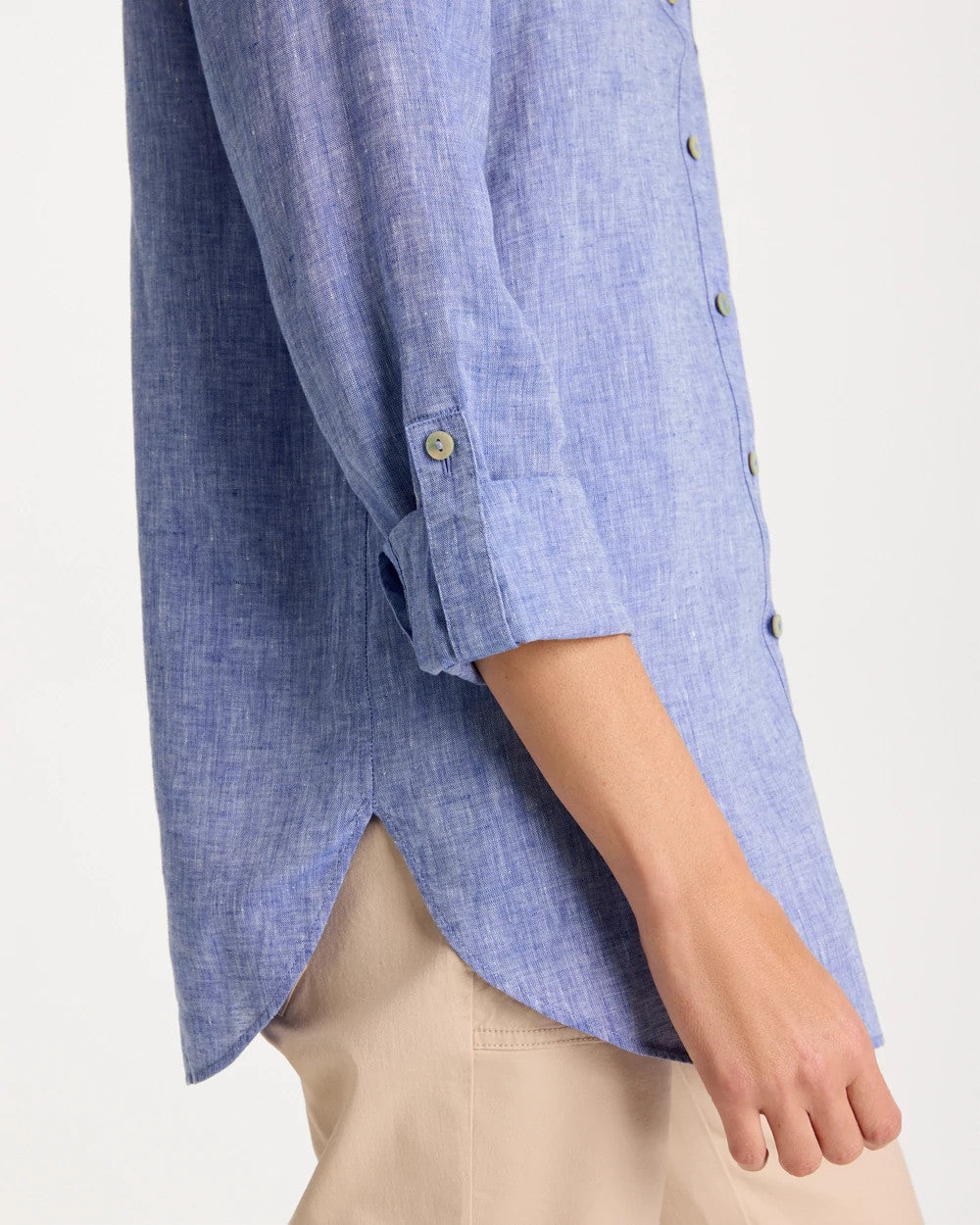 Chico's Discount Indigo No Iron™ Linen Tunic