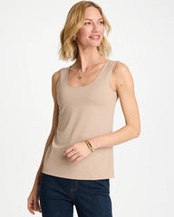 Chico's Discount Soft Latte Microfiber Tank