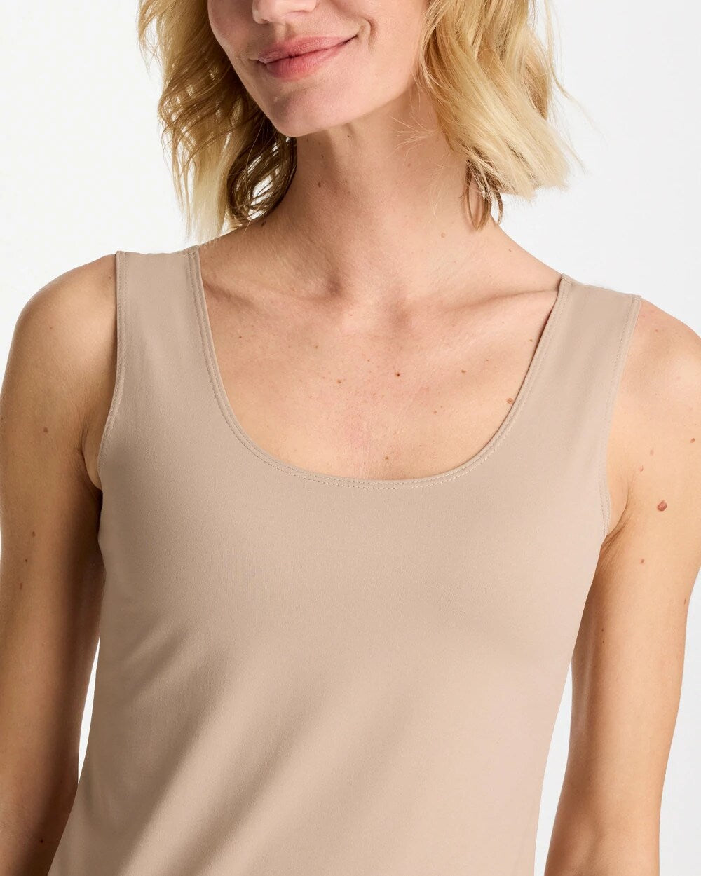 Chico's Discount Soft Latte Microfiber Tank