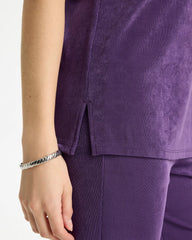 Chico's Discount Rich Amethyst Travelers™ Side-Slit Tank