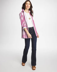 Chico's Online Gladiolus No Iron™ Stretch Striped Shirt