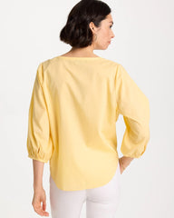 Chico's Discount Golden Haze Tie-Front Top