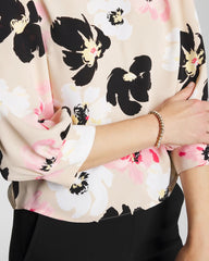 Chico's Discount Sweet Blossom Satin Blossom Burst Top